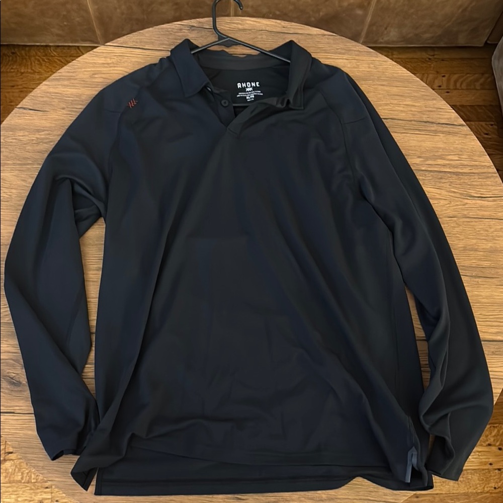 Rhone Black Lightweight Shirt Jacket